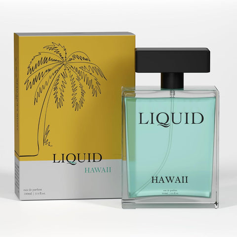 Liquid Hawaii Eau de Parfum for Men - Floral and Patchouli 90ml - Image 8
