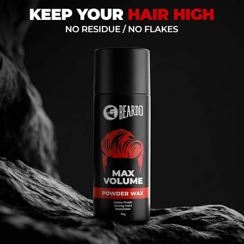 Beardo Max Volume Powder Wax for Hair Styling - 10g - Image 3