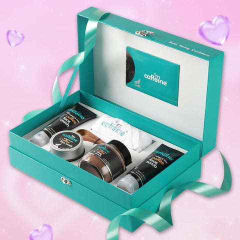 mCaffeine Coffee Mood Skin Care Gift Kit - Face & Body Care - 450g - Image 5
