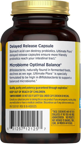 Renew Life Ultimate Flora Men's Probiotic - 90 Billion CFU, 30 Capsules - Image 3
