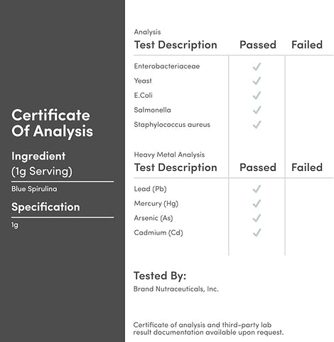 Double Wood Blue Spirulina Powder 30Gm
