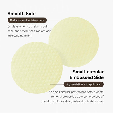 Medicube Deep Vita C Facial Pads, Vitamin C Toner Pads 70S
