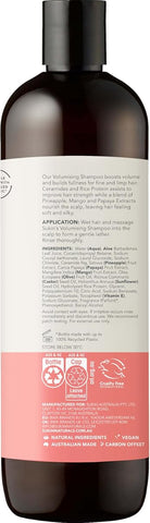 Sukin Volumising Shampoo - Sulphate Free, Strengthens with Rice Protein - 500ml - Image 3