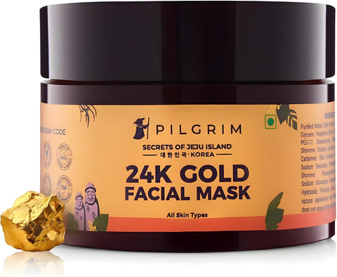 Pilgrim 24K Gold Face Mask - Hydrating & Radiance Boost - 50g