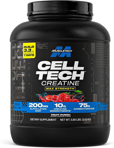 Muscletech Cell-Tech Creatine Powder - Fruit Punch, 6 lb