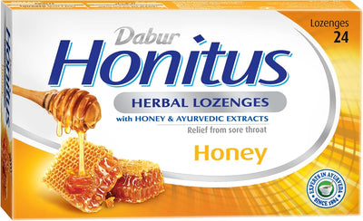 Dabur Honitus Herbal Lozenges with Honey - 24 Lozenges