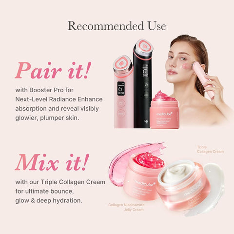 Medicube Collagen Jelly Cream - Niacinamide & Hydrolyzed Collagen - 110ml - Image 6