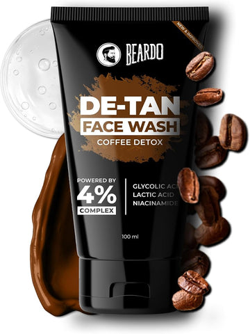Beardo DeTan Coffee Face Wash for Men - 100ml