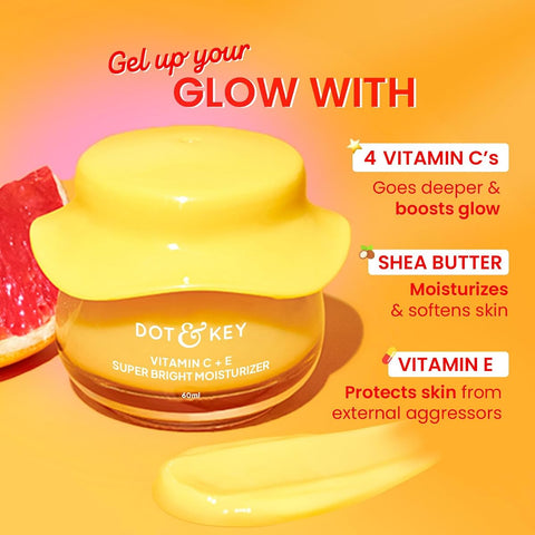 Dot & Key Vitamin C + E Super Bright Face Moisturiser - 60ml - Image 4