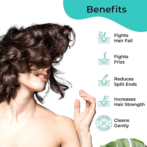 Pilgrim Anti-Frizz Hair Care Set - Sulphate Free Shampoo & Argan Oil Conditioner, 200ml Each - Image 2
