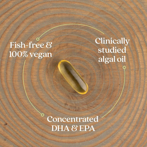 New Chapter Vegan Omega-3 Complex - Algae Oil DHA/EPA/DPA - 30 Softgels - Image 3