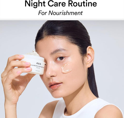 Abib Rice Probiotics Overnight Mask Barrier Jelly - 80ml - Image 2