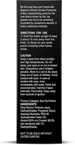 Beardo Whisky Smoke Firebomb Eau De Parfum for Men - Spicy Woody Scent, 100ml - Image 7