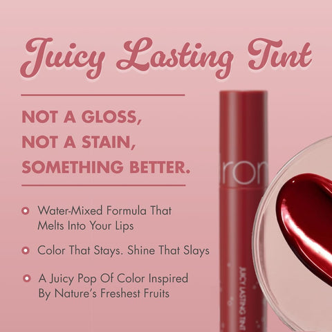 Rom&Nd Juicy Lasting Lip Tint with Gloss Finish - 5.5g - Image 2