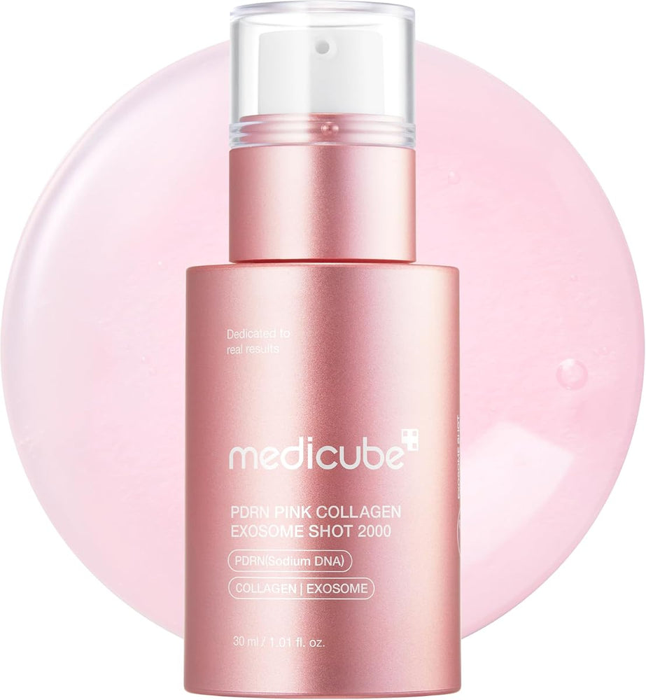 Medicube PDRN Pink Collagen Exosome Shot Serum - Liquid Skin Booster, 30ml
