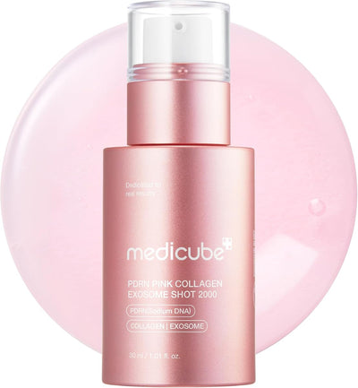 Medicube PDRN Pink Collagen Exosome Shot Serum - Liquid Skin Booster, 30ml