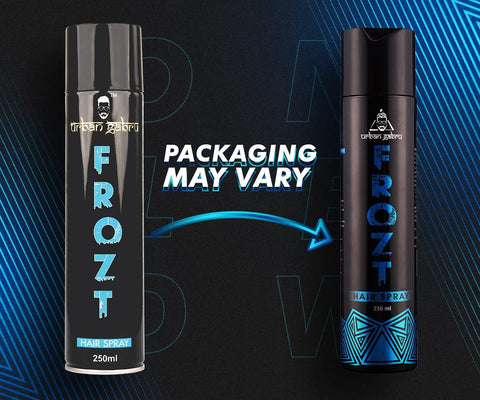 Urban Gabru Frozt Hair Spray - Extreme Hold, Aloe Vera - 250ml - Image 2