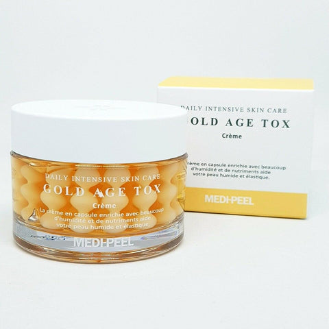 MEDI-PEEL Gold Age Tox H8 Anti-Aging Face Cream with Silkworm Extract, 50g - Image 7