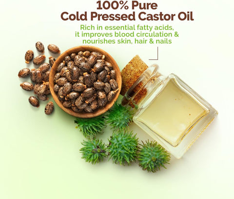 Mamaearth Castor Oil - 100% Pure Cold Pressed, 150ml - Image 3