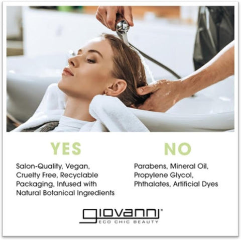 Giovanni Biotin & Collagen Strengthening Shampoo with Hyaluronic Acid - 399ml - Image 6