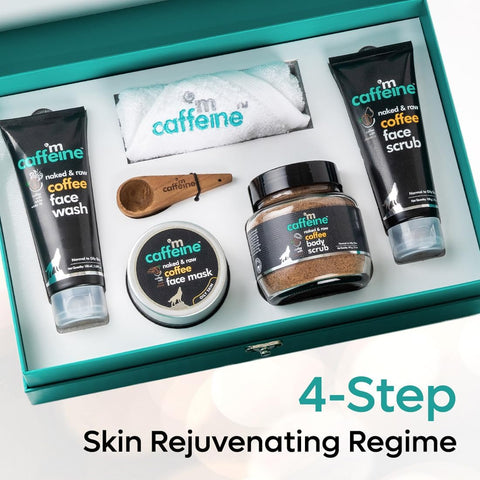 mCaffeine Coffee Mood Skin Care Gift Kit - Face & Body Care - 450g - Image 2