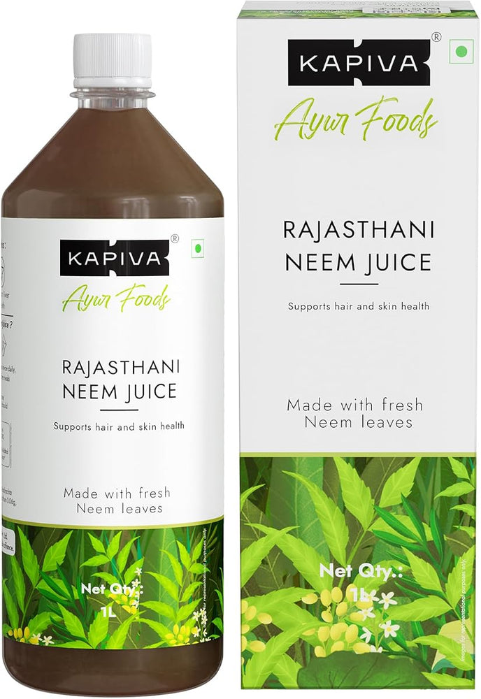 Kapiva Organic Ayurvedic Neem Leaf Juice - Immunity Booster & Detox, 1L