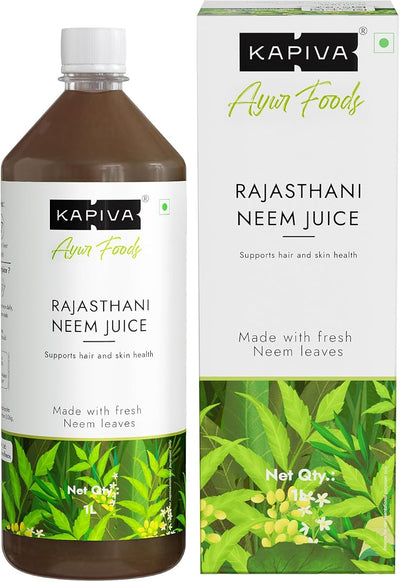 Kapiva Organic Ayurvedic Neem Leaf Juice - Immunity Booster & Detox, 1L