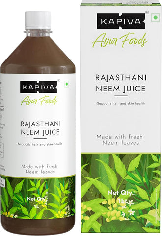 Kapiva Organic Ayurvedic Neem Leaf Juice - Immunity Booster & Detox, 1L