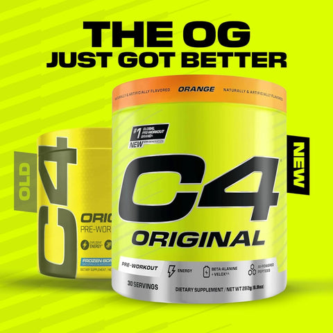 Cellucor C4 Original Pre Workout Powder with Creatine, Orange - 30 Servings - Image 8