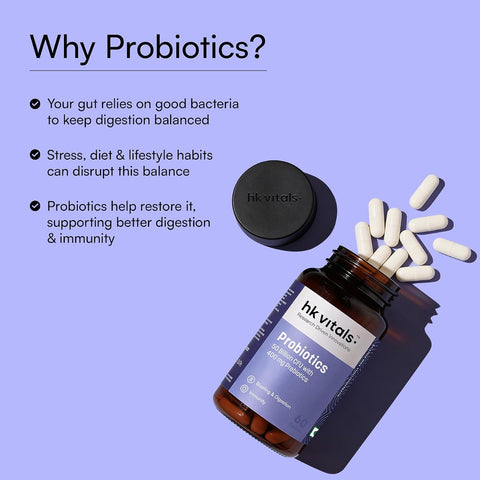 HK Vitals Gut Health & Probiotics - 60 Capsules - Image 4