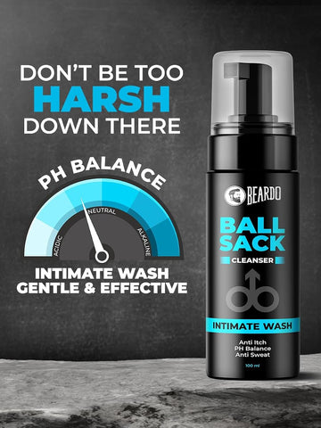 Beardo Ball Sack Intimate Wash - Foam Formula, Neem & Tea Tree - 100ml - Image 3