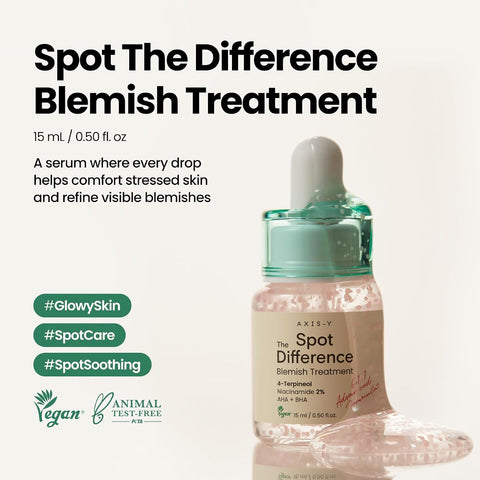 AXIS-Y Spot the Difference Blemish Treatment Serum 15ml - 4-Terpineol & Niacinamide - Image 2