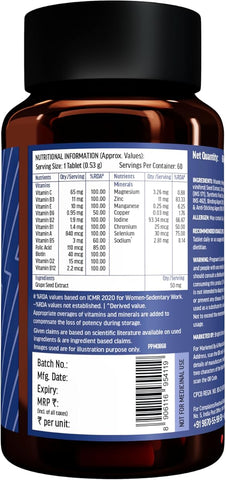 HK Vitals Zinc Supplements with Vitamin C & D3 - 60 Tablets - Image 8