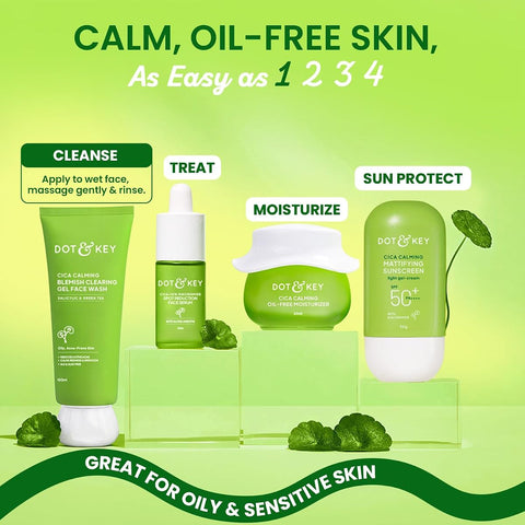 Dot & Key Cica 2% Salicylic Acid Face Wash with Green Tea - 100ml - Image 6