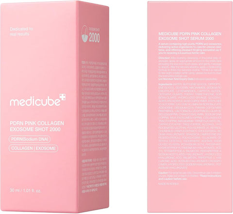Medicube PDRN Pink Collagen Exosome Shot Serum - Liquid Skin Booster, 30ml - Image 8