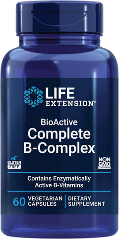 Life Extension Bioactive Complete B-complex 60 Capsules