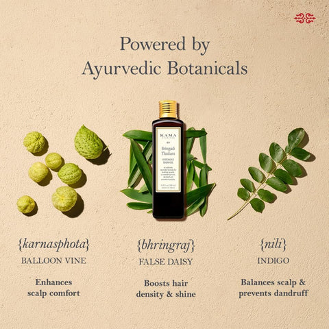 Kama Ayurveda Bringadi Intensive Hair Treatment Oil, 100ml - Image 5