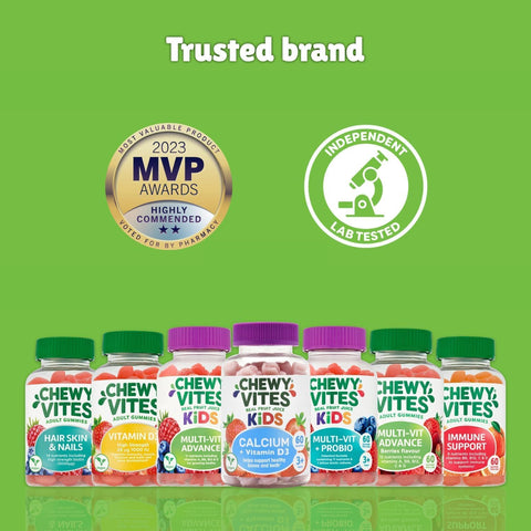 Chewy Vites Kids Vitamin D3 400IU Gummies 60's
