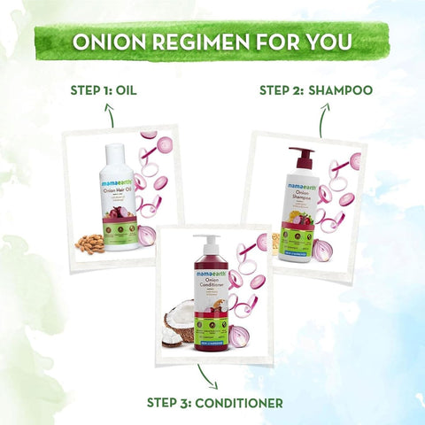 Mamaearth Onion Conditioner for Hair Growth with Coconut Oil - 400ml - Image 3