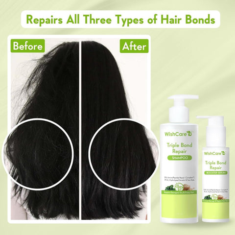 Wishcare Triple Bond Repair Booster Hair Serum