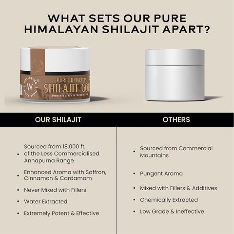 Wellbeing Nutrition Pure Himalayan Shilajit Gold Resin with Ashwagandha & 24K Gold - Image 6