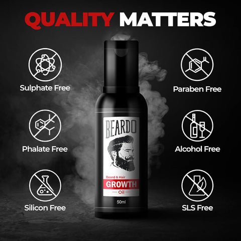 Beardo Beard & Hair Growth Oil with Sesame & Hibiscus, 50ml - Image 6