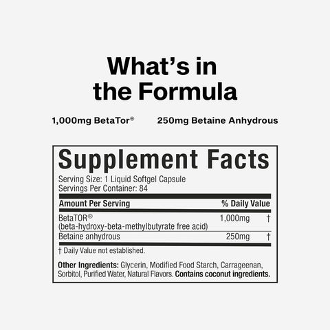 Muscletech CLEAR MUSCLE LIQUID HMB 42CT (12/CASE)NEW