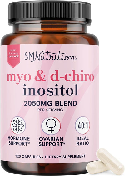 SMNutrition, Myo & D-Chiro Inositol, 120 Capsules