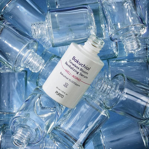 Purito Timeless Bloom Bakuchiol Face Serum with Jeju Hydrangea - 30ml - Image 6