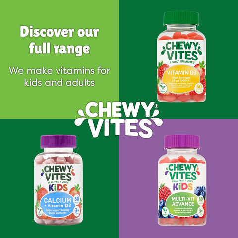 Chewy Vites Kids Vitamin D3 Gummies - Vegan, 400 IU, 60 Count - Image 7
