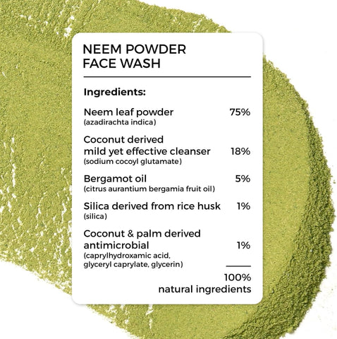Brillaire Real Neem Face Wash Powder - 100% Natural, 15g - Image 2