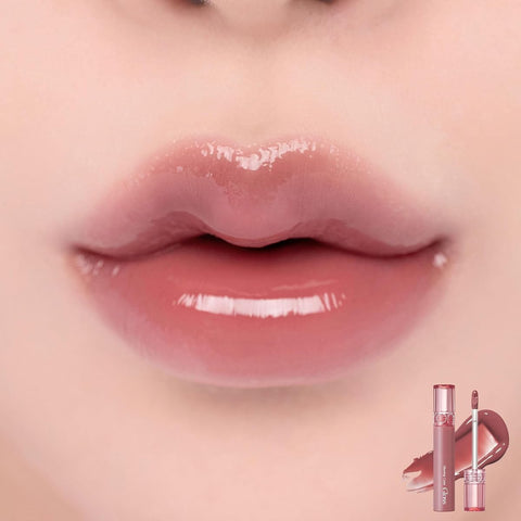 Rom&Nd Glasting Colour Gloss 03 Rose Finch - Plump Shine Finish - Image 2