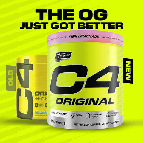 Cellucor C4 Original Pre-Workout Powder - Pink Lemonade, 30 Servings - Image 8
