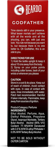 Beardo Godfather Perfume - Aromatic Spicy Scent, 100ml - Image 8